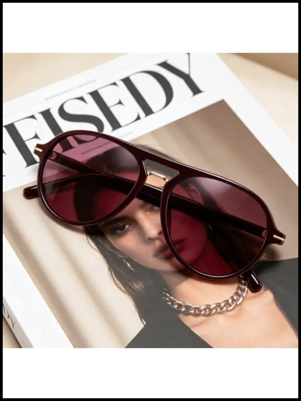 Classic Retro Double Bridge Aviator Sunglasses UV Protection